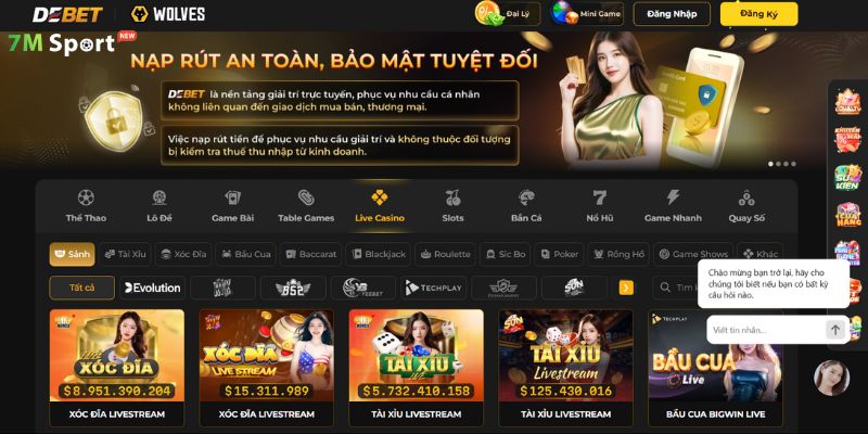 Đánh giá cổng game DEBET từ những cược thủ đã trải nghiệm