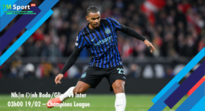 Đội hình dự kiến trước trận Bodo/Glimt vs Inter